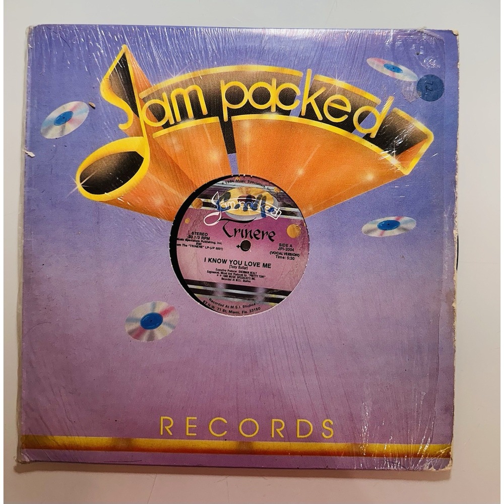 FREESTYLE - TRINERE - I KNOW YOU LOVE ME - Tony Butler 1986 JPI-2004